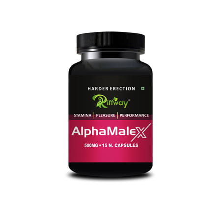 Alpha Male X Herbal Capsules For Helps To Increases Your Immunity | Time & Stamina (15 Capsules)