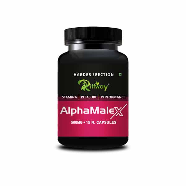 Alpha Male X Herbal Capsules For Helps To Increases Your Immunity | Time & Stamina (15 Capsules)