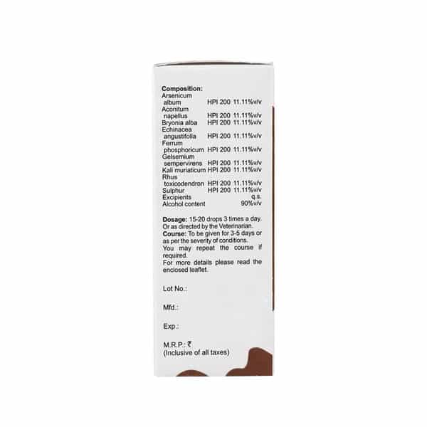 Bakson Veterinary Fevo Aid Drops | For Veterinary Use | 30 Ml