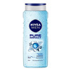 Nivea Men Body Wash | Pure Impact Shower Gel For Body | Face & Hair | 500 Ml
