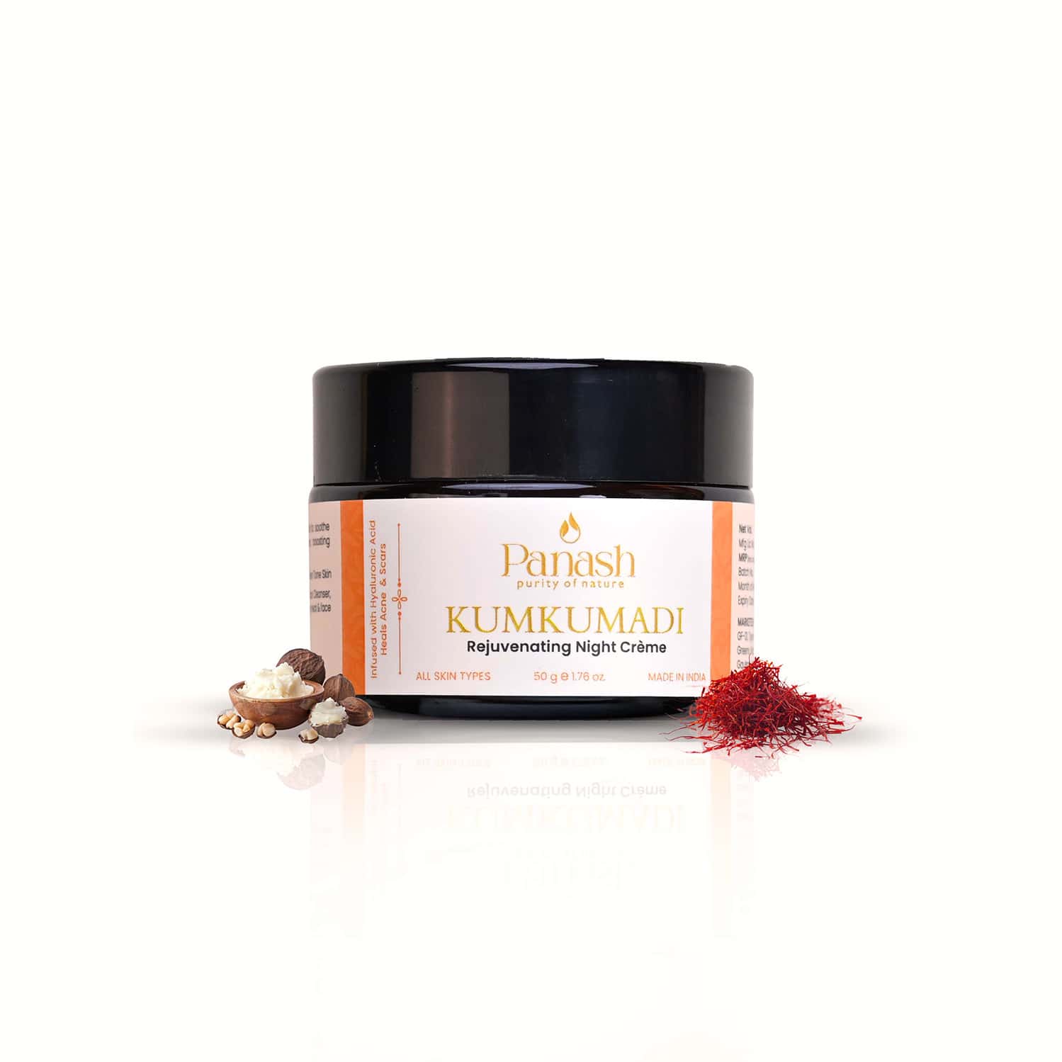 Panash Kumkumadi Reguvenating Night CrÈme 50 Gm