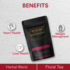 The Tea Ark Hibiscus Tea Leaves (50G) Pouch | Whole Leaf Blend (25 Servings)