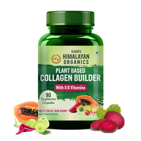 Vlado'S Himalayan Organics Plant Based Collagen Builder- 90 Veg Capsules