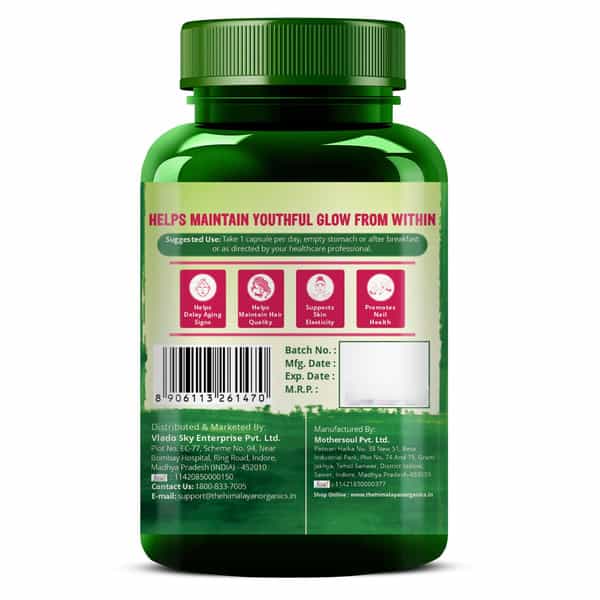 Vlado's Himalayan Organics Plant Based Collagen Builder- 90 Veg Capsules