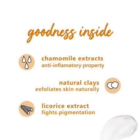 Plum Chamomile & White Tea Glow- Getter Face Mask - 100gm