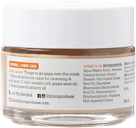 Plum Chamomile & White Tea Glow- Getter Face Mask - 100gm