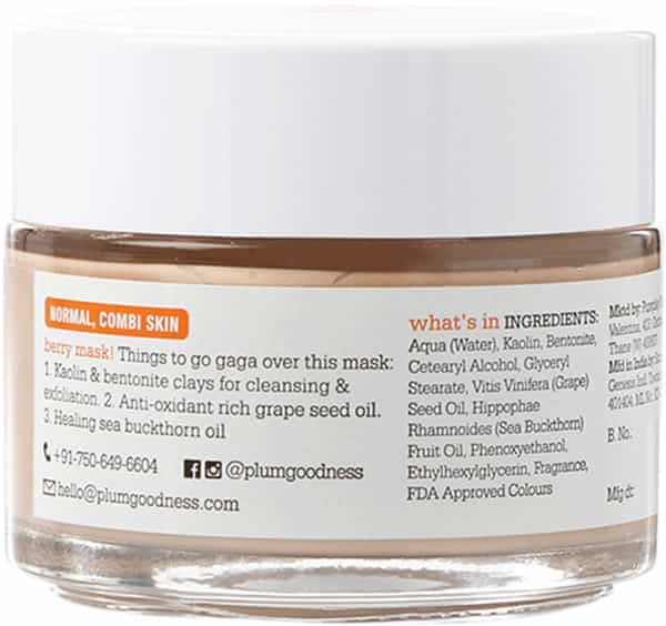 Plum Chamomile & White Tea Glow- Getter Face Mask - 100Gm