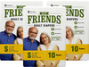 Friends Easy Adult Diapers Tape Style - 30 Count (Small) - Waist Size 23.62 - 37.40 Inch ; 60 - 95Cm