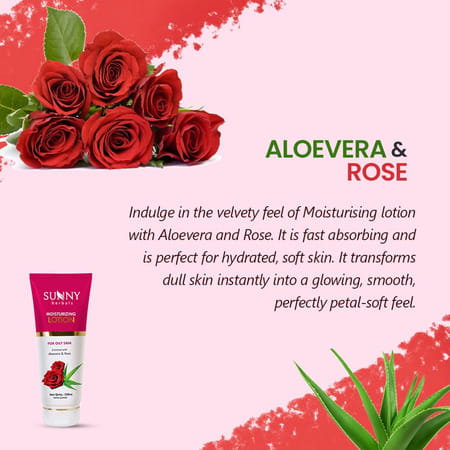 Baksonsmoisturizing Lotion With Aloevera & Rose 150 Ml