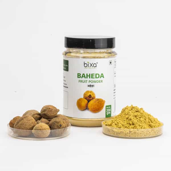 Bixa Botanical Baheda Powder -Supports Healthy Intestinal Function | Eyes & Hair Tonic(200G)