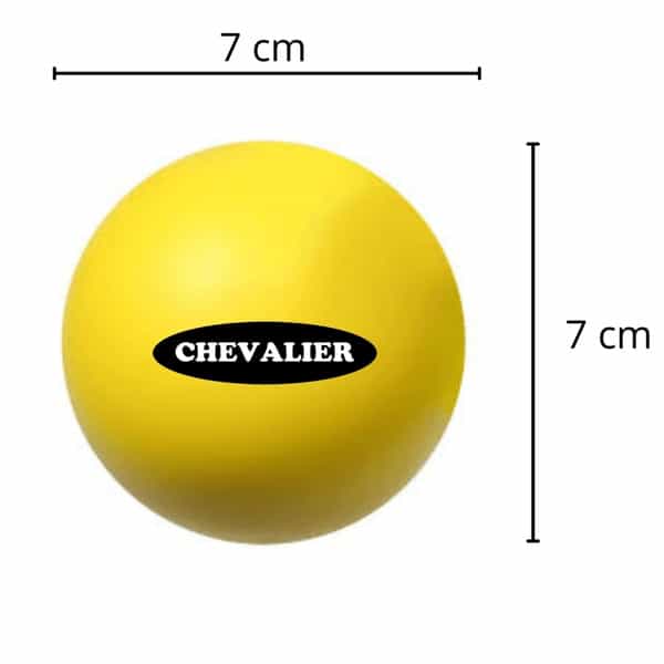 Chevalier Physiotherapy Hand Exercise Soft Stress Ball Yellow Pack Of 2