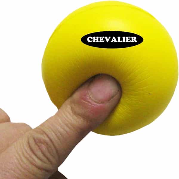 Chevalier Physiotherapy Hand Exercise Soft Stress Ball Yellow Pack Of 2