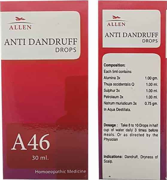 Allen Laboratories A46 Anti Dandruff Drops 30Ml