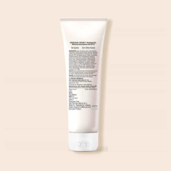 Aveeno Calm + Restore For Sensitive Skin Spf 30 For Nourishing Daily Moisturiser 50 Ml