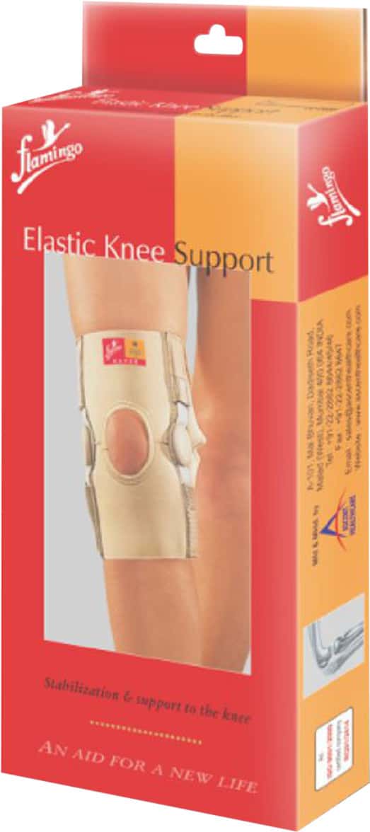 Flamingo Elastic Knee Support Size Medium