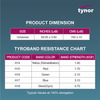 Tynor Tyroband 1.7 | Red | Universal Size | 1 Unit