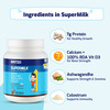 Gritzo Supermilk Growth+ (Formerly Height+) (2-6Y Boy & Girl) | 7G Protein (Double Chocolate | 800G)