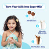 Gritzo Supermilk Growth+ (Formerly Height+) (2-6Y Boy & Girl) | 7G Protein (Double Chocolate | 800G)
