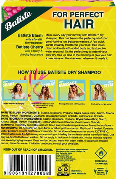 Batiste Value Kit - 100Ml (Pack Of 2 X 50Ml)
