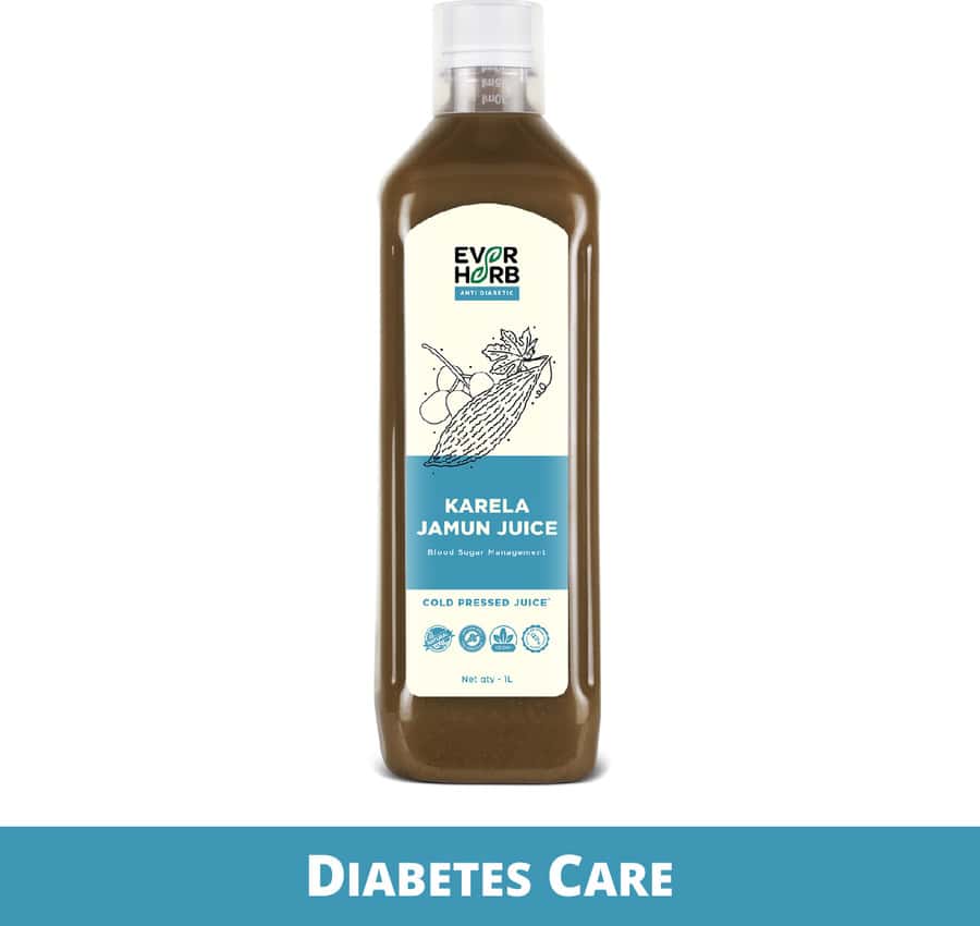 Buy EVERHERB DIABETIC CARE JUICE13 POTENT HERBS HEALTHY BLOOD SUGAR