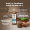Everherb Karela Jamun Juice - Helps Maintains Sugar Levels & Weight Management - 1 L (By Pharmeasy)