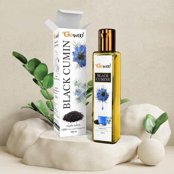 Pack Of 2 Benzoin Essential Oil And Black Cumin Carrier Oil - 100% Pure & Natural Oil