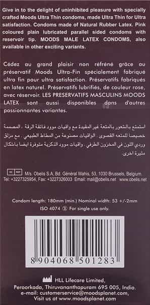 Moods Ultrathin Condoms - Pack Of 12S