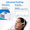 Bpl Medical Technologies Lifepap Prime With Yn-02 Nasal Mask|Pressure Altitude Adjustment - White