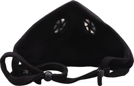 Advind Healthcare Smog Guard N99 Mask With Two Valves (Medium Black)