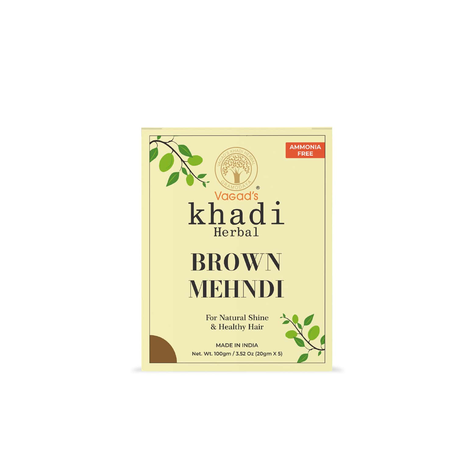 Buy KHADI NATURAL HERBAL HENNA ORGANIC POWDER 100 GM Online & Get Upto