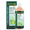 Vansaar 45+ Aloe Vera Amla Juice | 1L|Wild Amla & Pulpy Aloe Vera Harvested In 2 Days