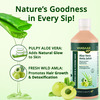 Vansaar 45+ Aloe Vera Amla Juice | 1L|Wild Amla & Pulpy Aloe Vera Harvested In 2 Days