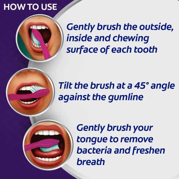 Colgate Zigzag Antibacterial Toothbrush (Medium Pack Of 6)