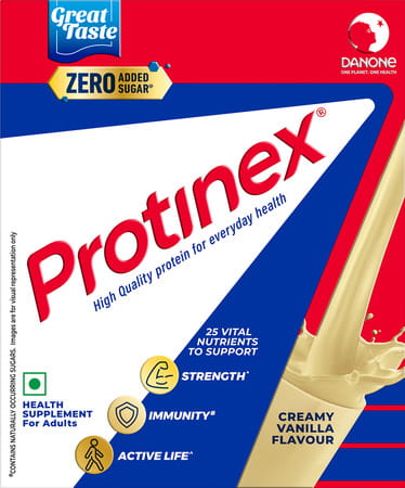 Protinex Health Supplement And Nutritional Protein Mix For Adults Creamy Vanilla Flavour Box 200 Gm