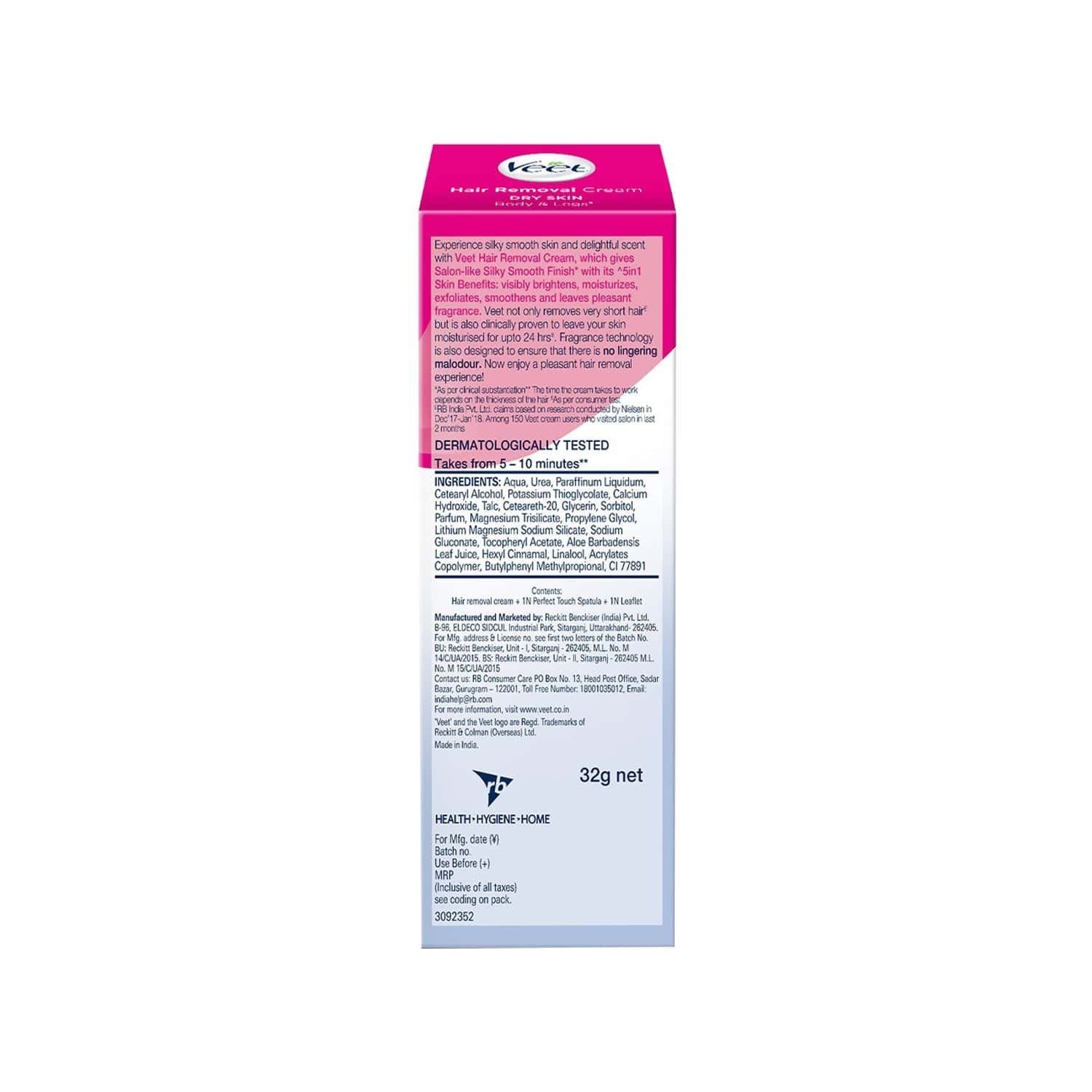 Veet Hair Removal Cream For Sensitive Skin - 32gm