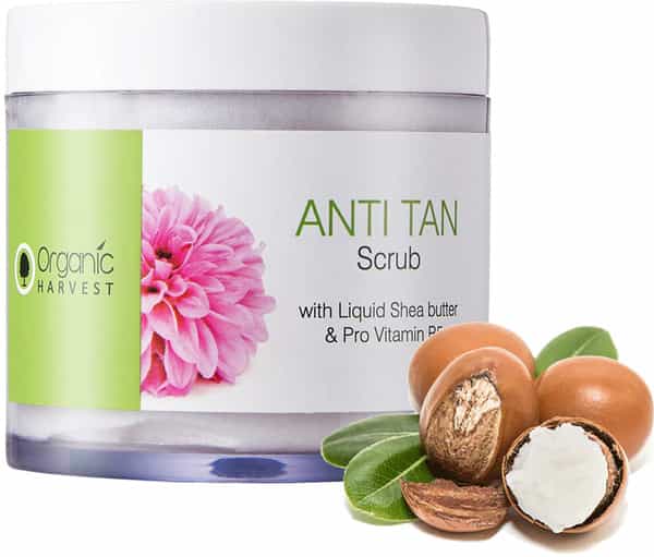 Organic Harvest Anti Tan Scrub- 100Gm