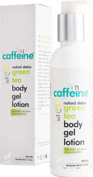 Mcaffeine Vitamin C Green Tea Body Lotion - Lightweight Non-Greasy Moisturizer With Shea Butter