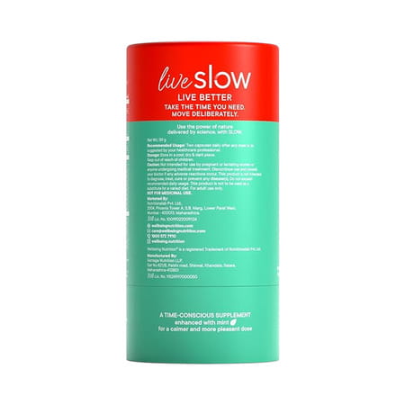 Wellbeing Nutrition Slow Hair | Skin & Nails For Skin Glow | Hair Growth & Repair 60 Caps
