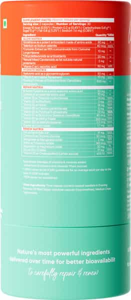Wellbeing Nutrition Slow Hair | Skin & Nails For Skin Glow | Hair Growth & Repair 60 Caps