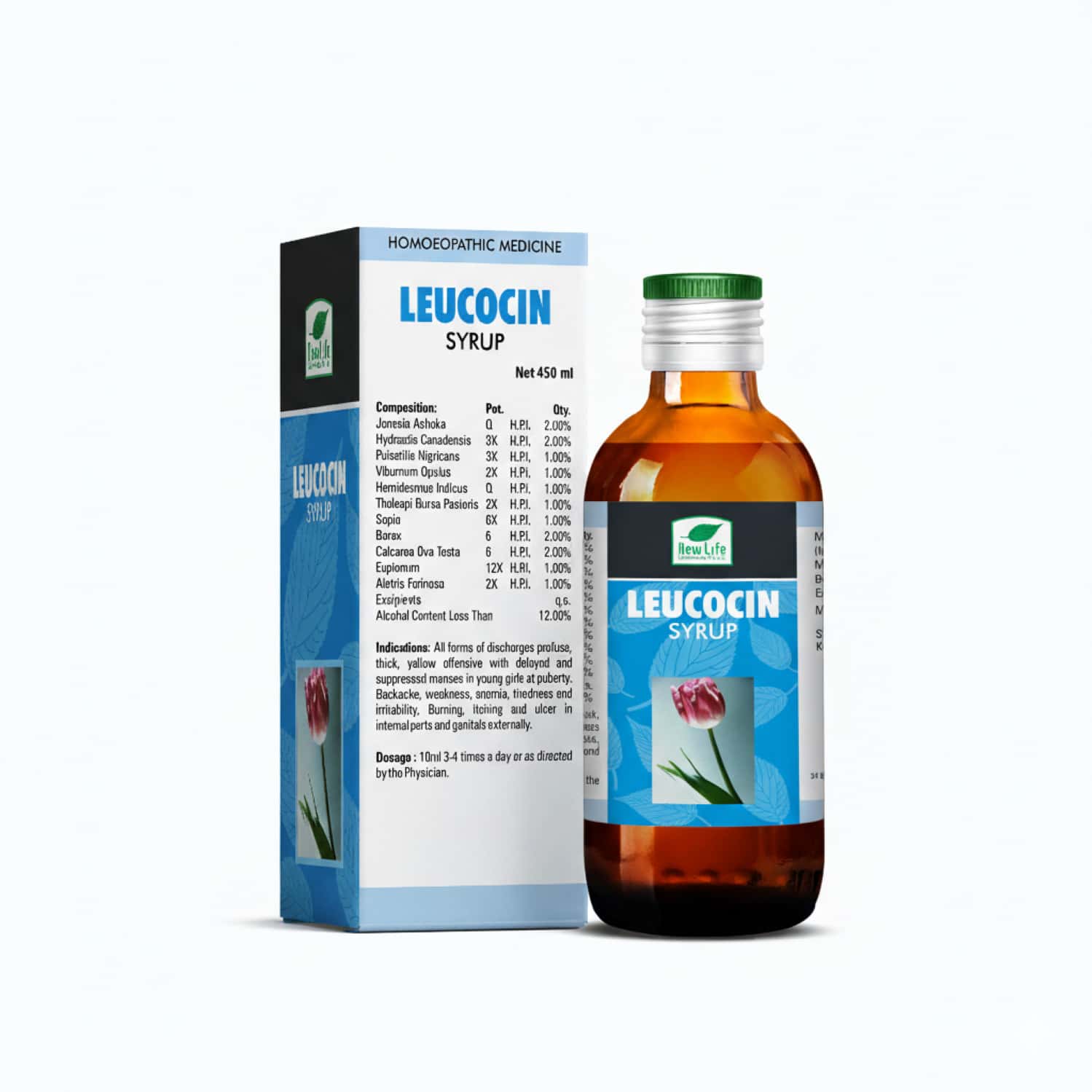New Life Nl Leucocin Syrup | 450ml