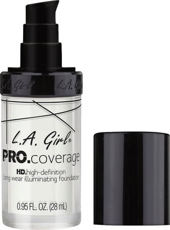 L.a Girl Pro Coverage Hd Foundation White
