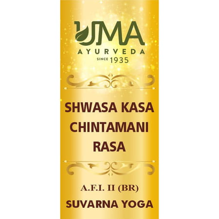 Uma Ayurveda Shwas Kas Chintamani Ras Ayurvedic Tablets 10 Tab