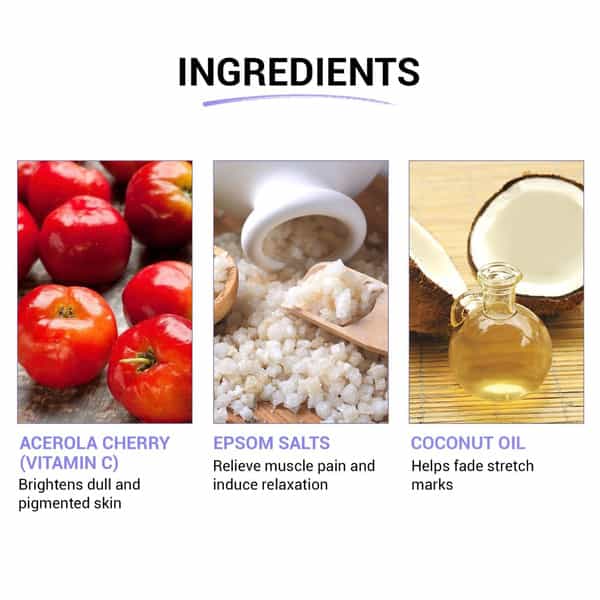 Sereko Clarifying Body Scrub With Vitamin C & Epsom Salts Scrub 100 G