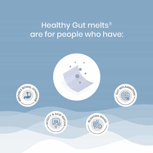 Wellbeing Nutrition Melts Healthy Gut For Complete Digestive Balance 30 Strips