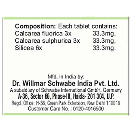 Dr. Willmar Schwabe India Bio-Combination 18 (Bc 18) Tablet 20 No'S