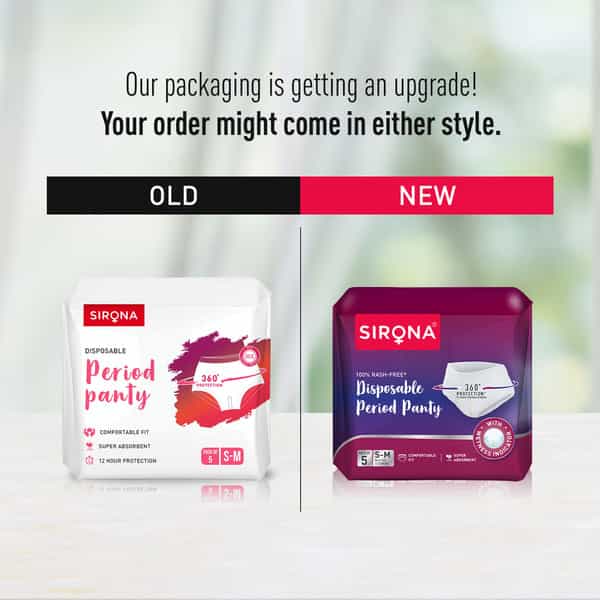 Sirona Disposable Period Panty - S & M