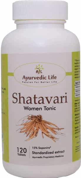 Al-Ayurvedic Life Shatavari 120 Tablets Pack Of 5