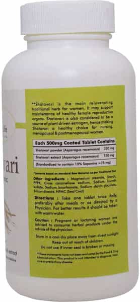 Al-Ayurvedic Life Shatavari 120 Tablets Pack Of 5