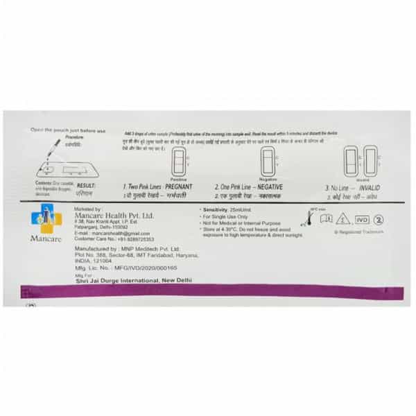 Prega Watch Pregnancy Test Card Pack Of 1
