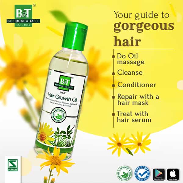 Boericke & Tafel Hair Growth Oil - 200Ml - Pack Of 2